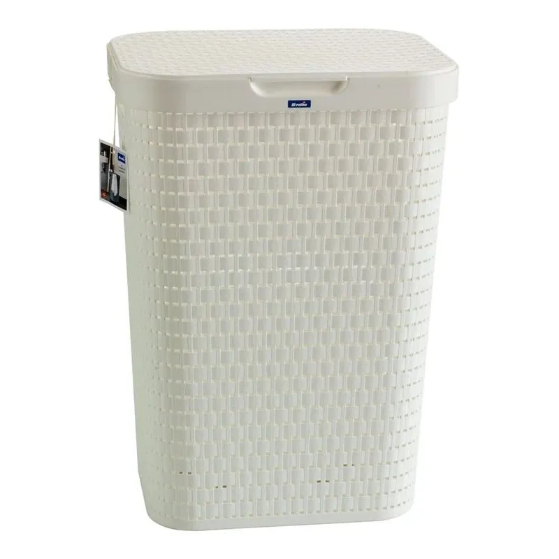 Veļas kaste Rotho 1032701100, 55 l, balta krās., 42 cm x 32 cm