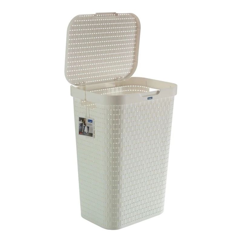 Veļas kaste rotho country balta 55 l