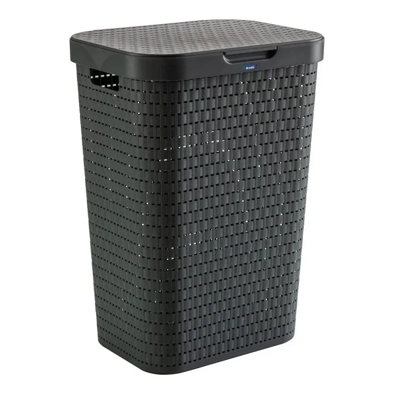 Veļas kaste Rotho 1032708853, 55 l, antracīta-pelēka, 42 cm x 32 cm