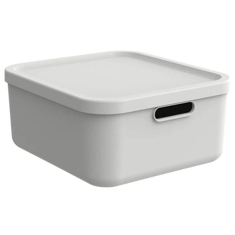 Uzglabāšanas kaste Albula. 20 l. balta. 39.5x35.5x17.7cm