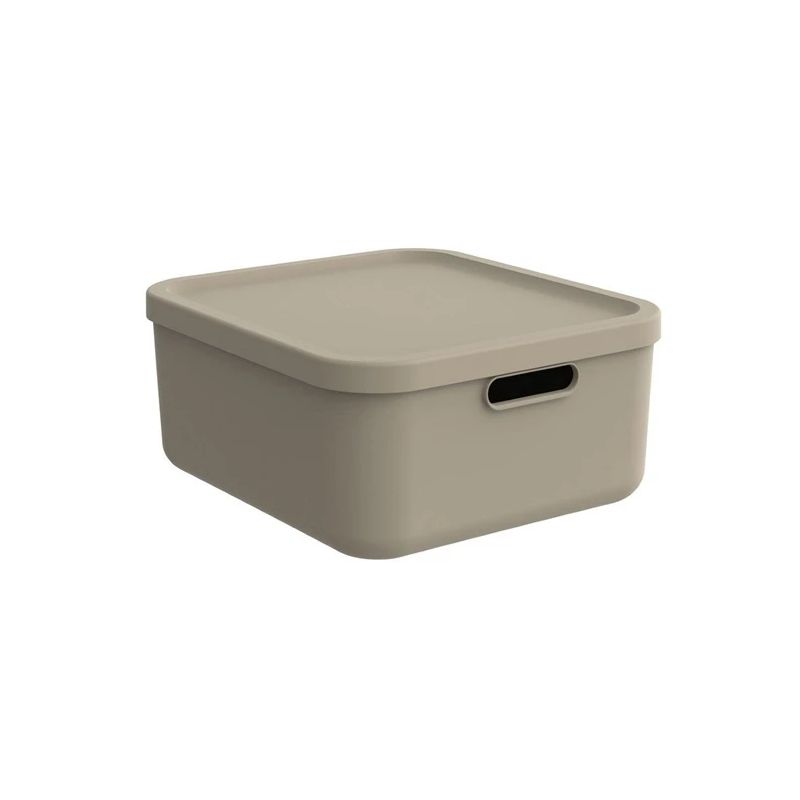 Uzglabāšanas kaste Albula. 20 l. bēša. 39.5x35.5x17.7cm