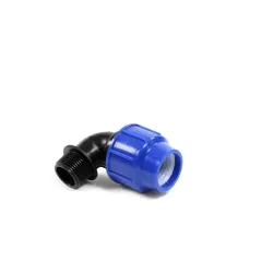 Water supply elbow Perla DIA25mm x 1 with external thread PN16