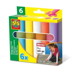 SES Playground chalks, 6 pcs