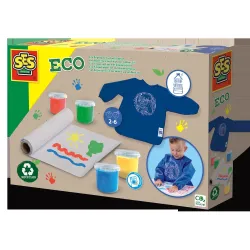 SES ECO pirkstu krāsu komplekts ar priekšautu