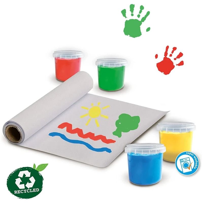 SES ECO pirkstu krāsu komplekts ar priekšautu