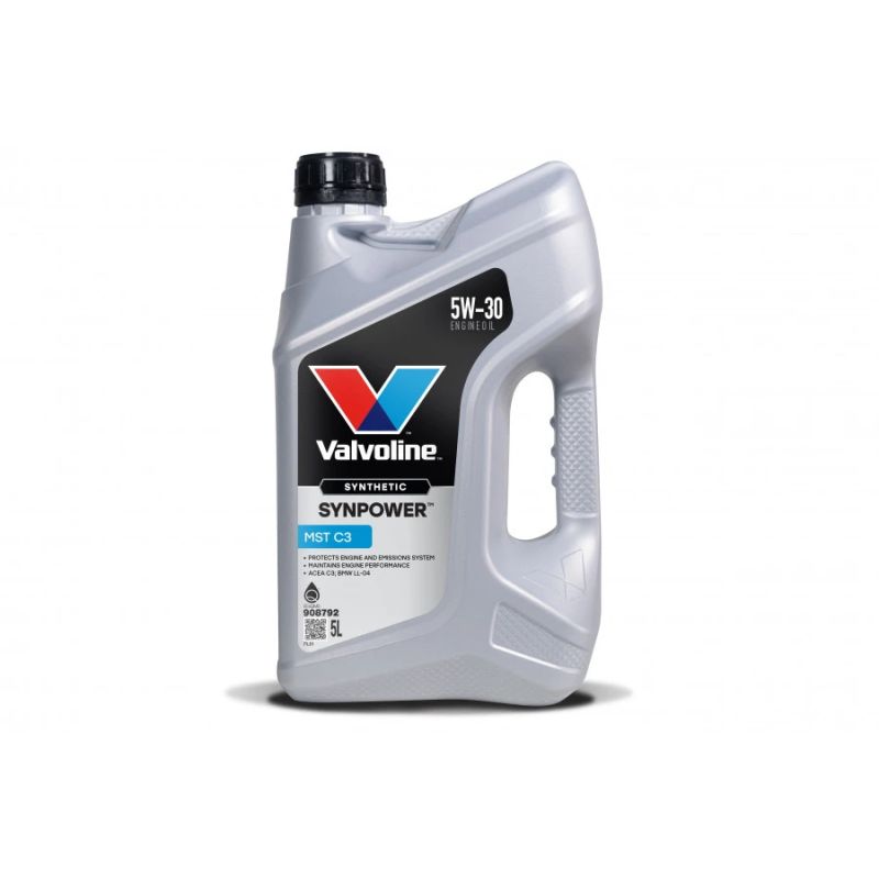 Motoreļļa Synpower MST C3 5W30 5L, Valvoline