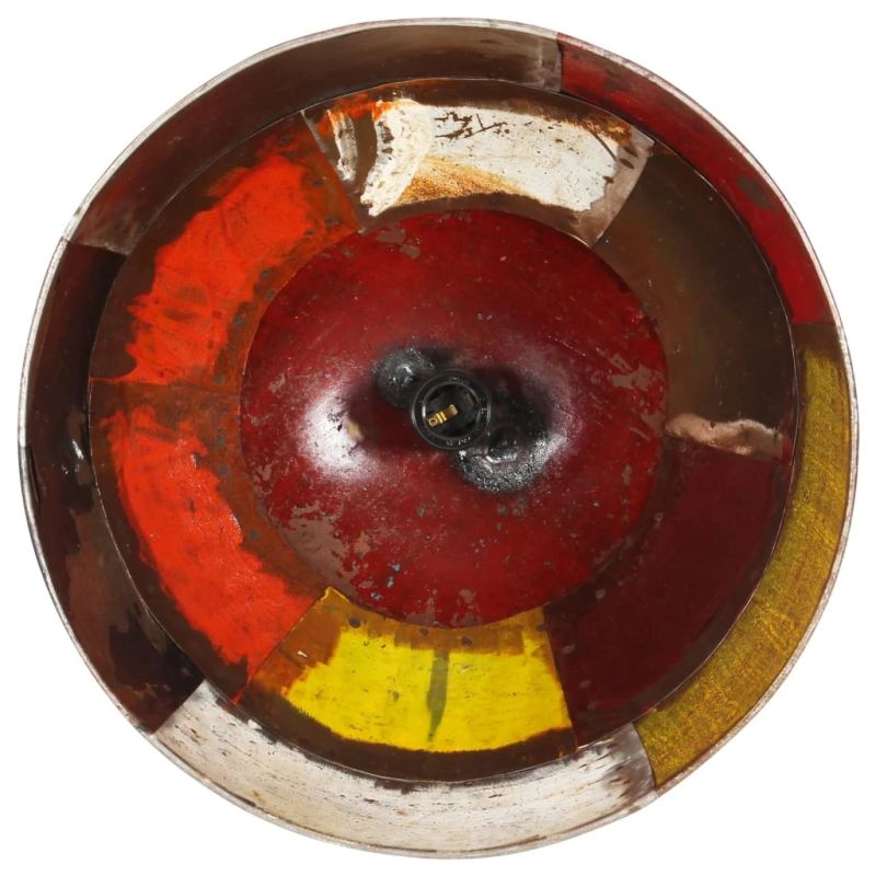 vidaXL griestu lampa, industriāla, daudzkrāsaina, 25 W, 31 cm, E27