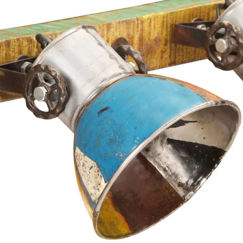 vidaXL sienas lampa, industriāls dizains, krāsaina, 65x25 cm, E27