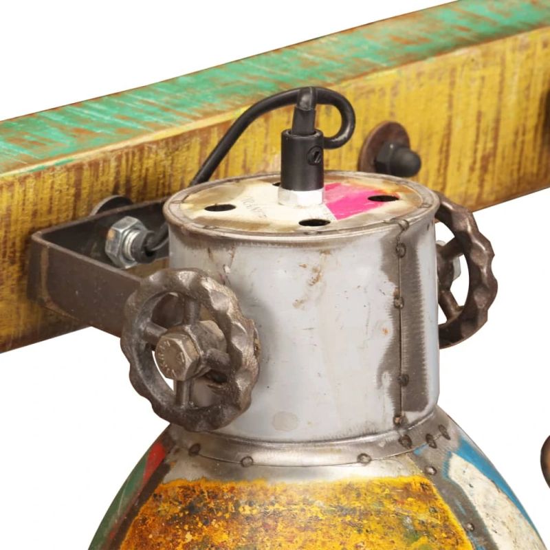 vidaXL sienas lampa, industriāls dizains, krāsaina, 45x25 cm, E27