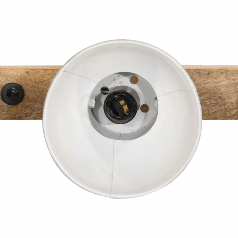 vidaXL sienas lampa, 25 W, bružāti zila, 90x25 cm E27