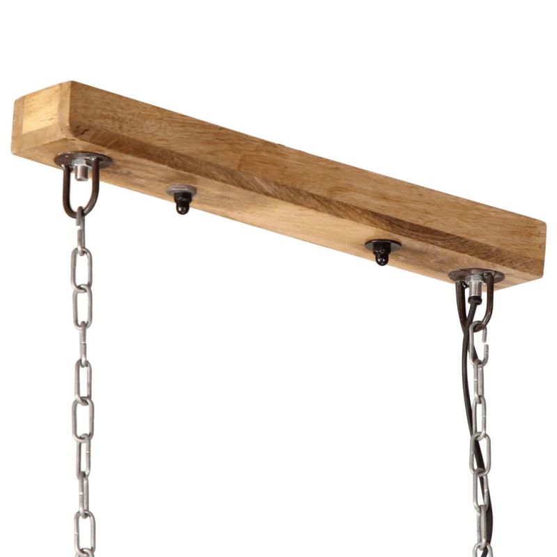 vidaXL sienas lampa, 25 W, bružāti zila, 90x24x111 cm, E27