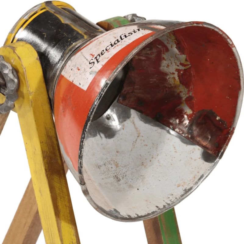 vidaXL galda lampa, krāsaina, 25 W, 30x17x40 cm, E27