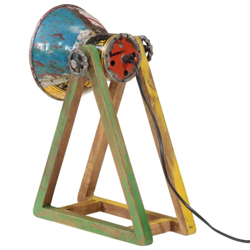 vidaXL galda lampa, krāsaina, 25 W, 30x17x40 cm, E27