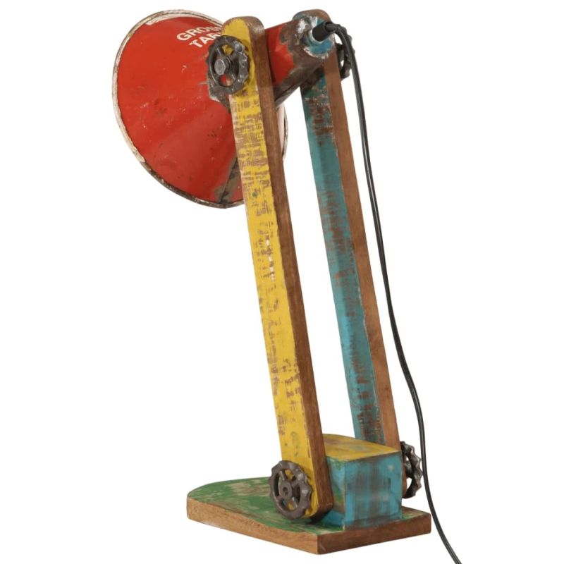 vidaXL galda lampa, krāsaina, 25 W, 23x13x52 cm, E27