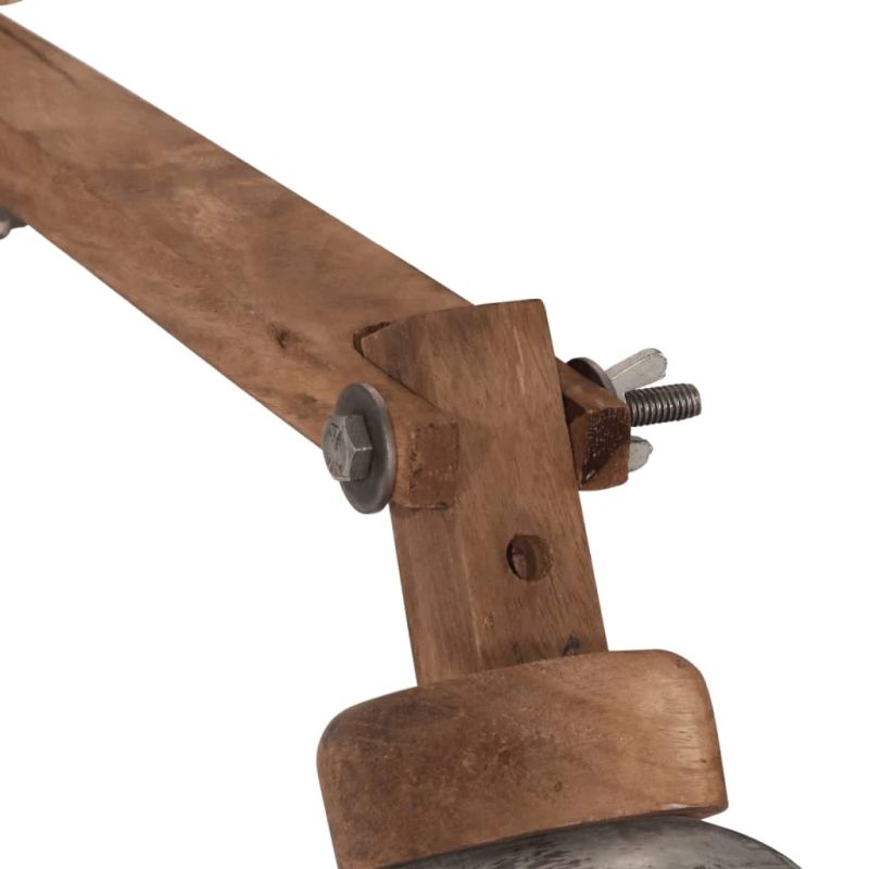 vidaXL sienas lampa, 25 W, vintāžas, sudraba krāsa, E27