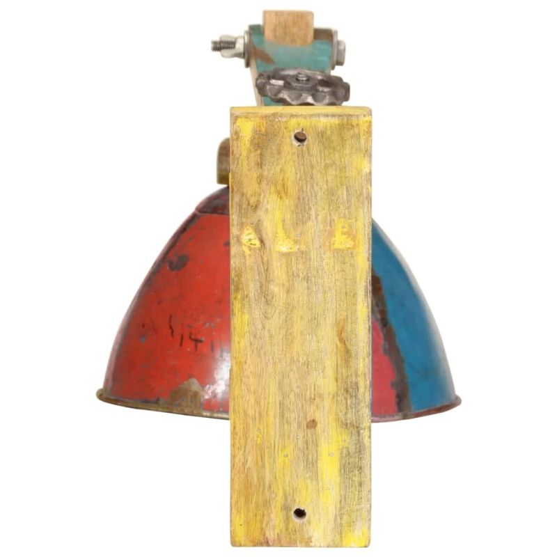 vidaXL sienas lampa, 25 W, krāsaina, E27