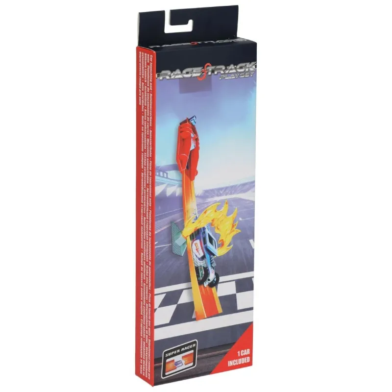 Rotaļlieta sacīkšu trase ar palaišanas funkciju