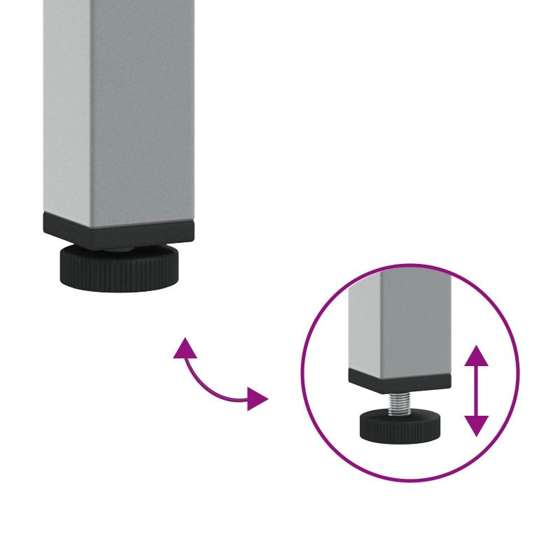 vidaXL Darba skapju komplekts ar atvilktni ar slēdzeni 8 pcs Sarkana
