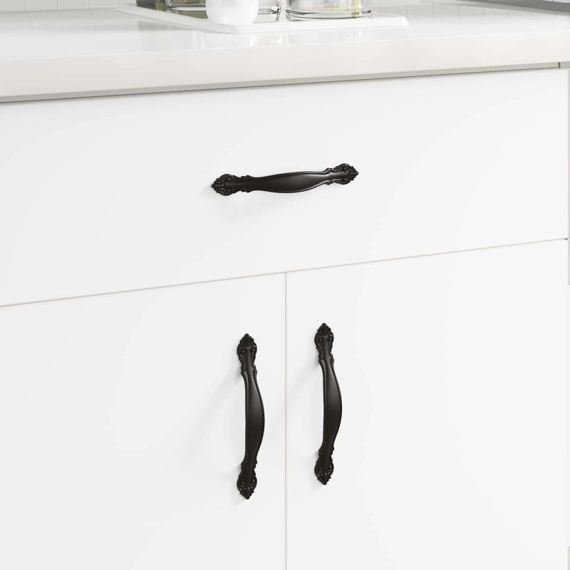 vidaXL Rokturi 2 pcs Melna 143 x 19,2 x 20 mm Cinka sakausējums