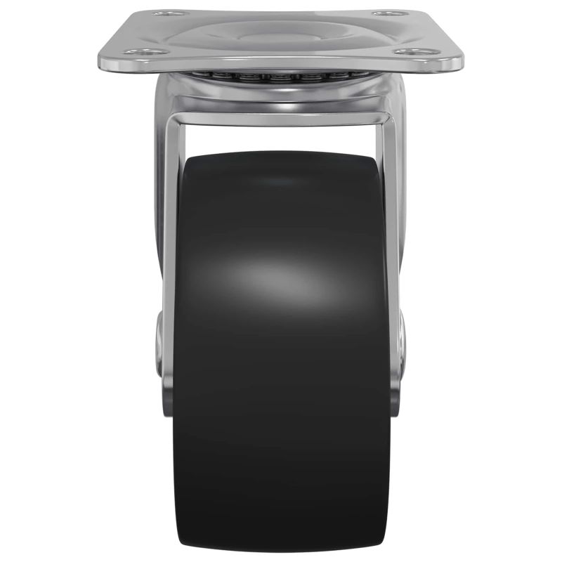 vidaXL Griezējspēļu ritenis 12 pcs Sudraba 60 x 60 x 50 mm