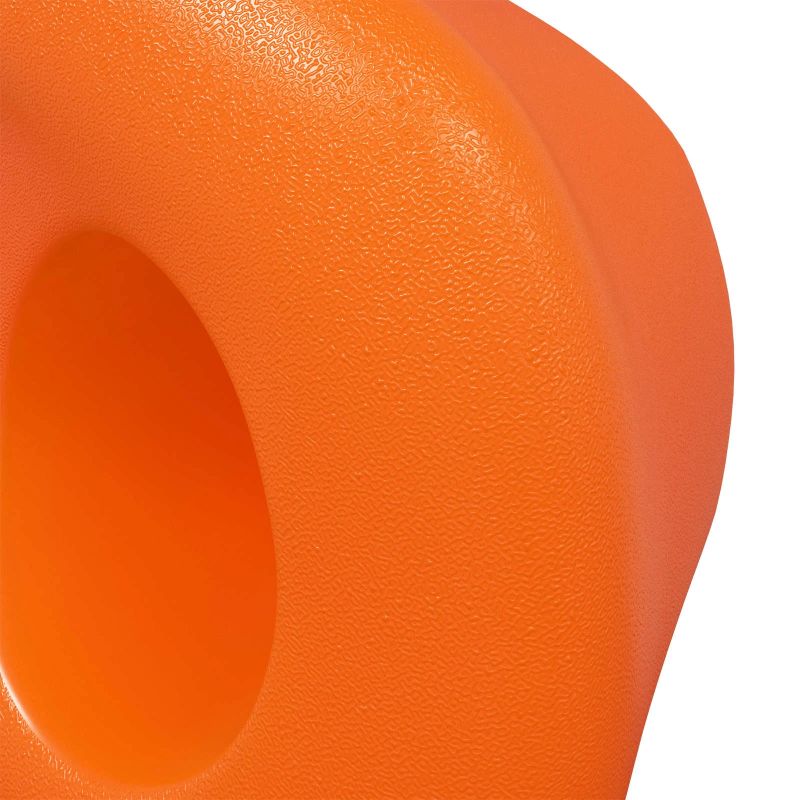 vidaXL Kāpšanas turētājs 2 pcs Oranža 100 x 67 x 43 mm PP