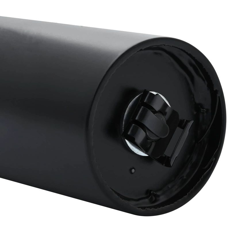 vidaXL Biroja krēsla gāzes cilindrs Melna 318-473 mm Dzelzs