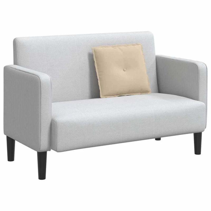 vidaXL Atpakaļ spilvens Krēmkrāsa 50 x 45 cm Mikrofibra