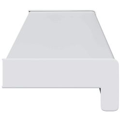 vidaXL Logu palodze Balts 100 x 10 x 4,5 cm PVC