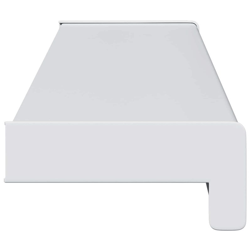 vidaXL Logu palodze Balts 100 x 10 x 4,5 cm PVC