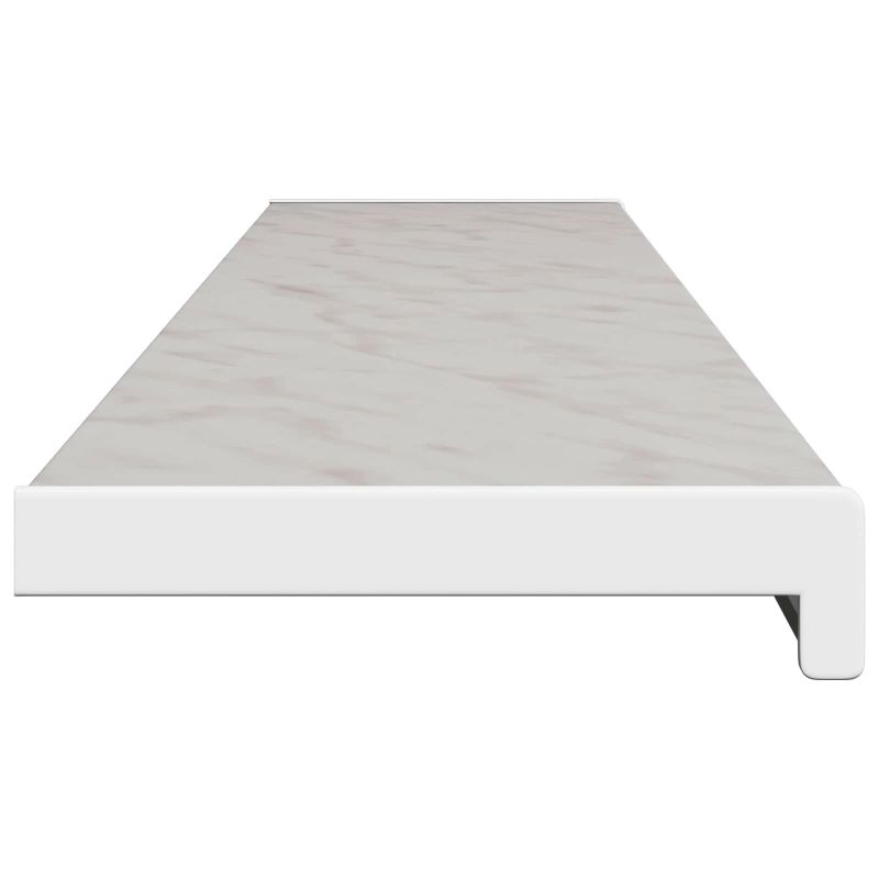 vidaXL Logu palodze Marmora teksts -enure 120 x 25 x 4,5 cm PVC