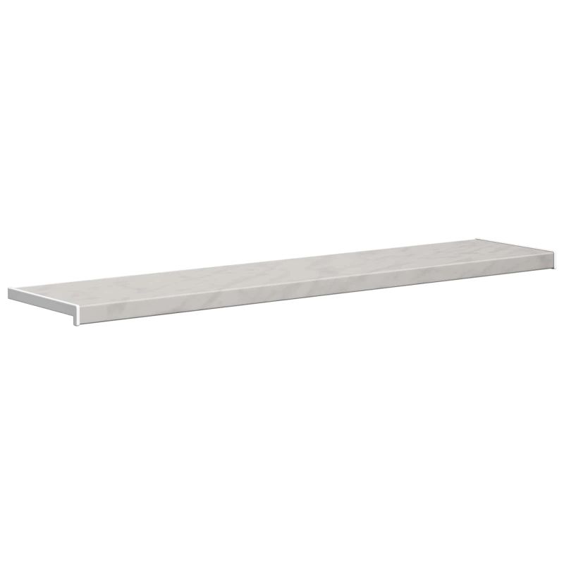 vidaXL Logu palodze Marmora teksts -enure 120 x 30 x 4,5 cm PVC
