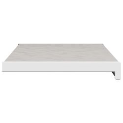 vidaXL Langų palangė Marmuro tekstas -enure 80 x 35 x 4,5 cm PVC
