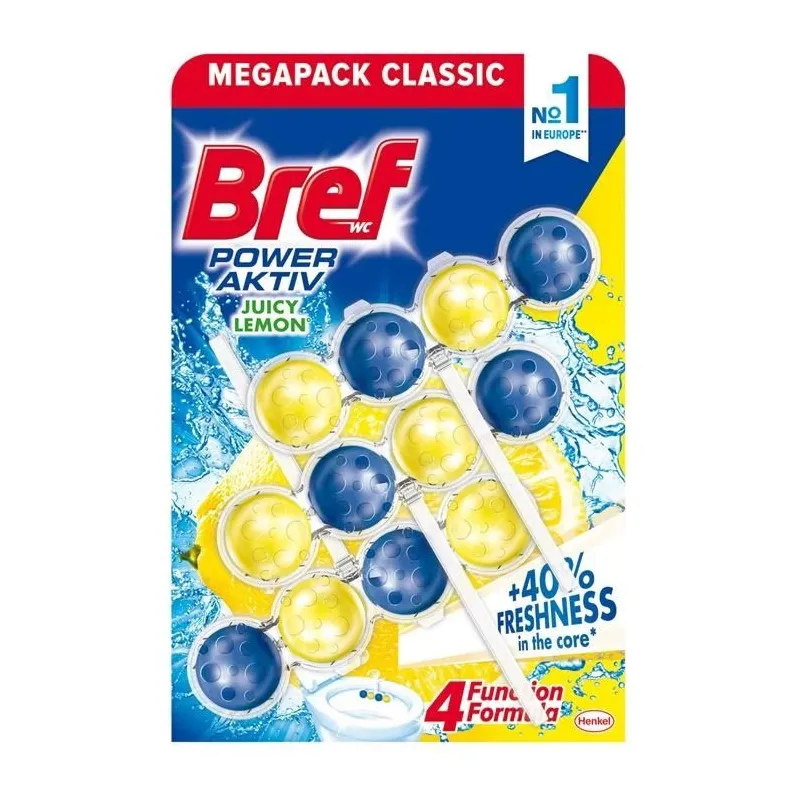 Tualetes poda tīrīšanas līdzeklis-atsvaidzinātājs Bref, 150 g