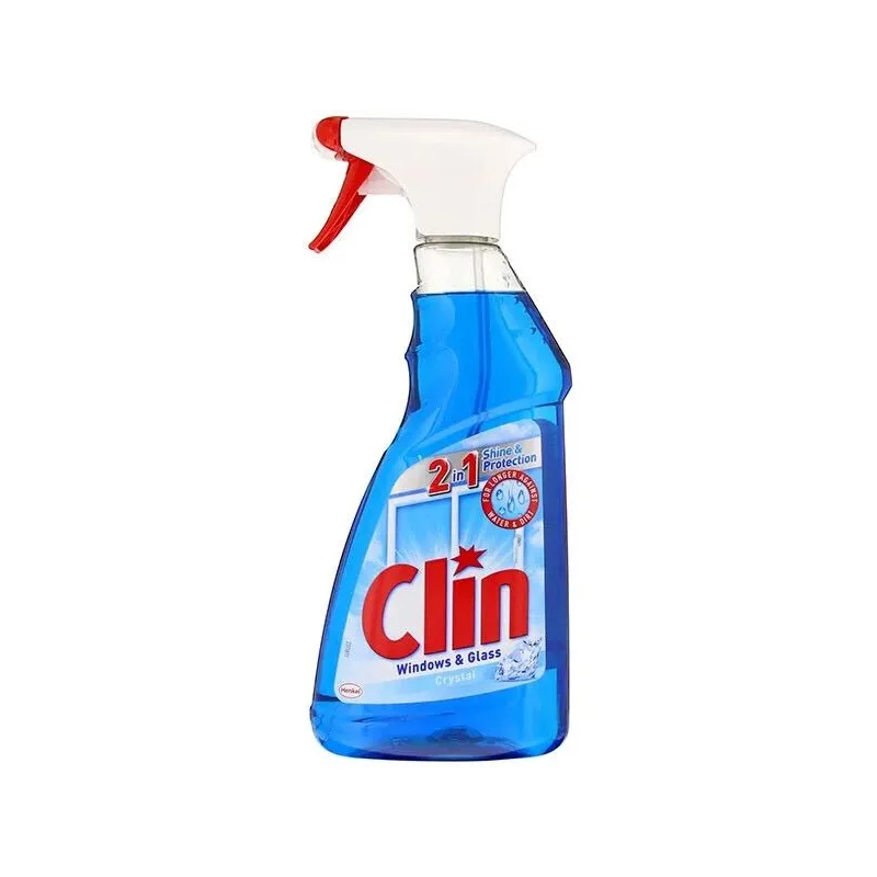 Stiklu tīrīšanas līdzeklis Clin, 0.5 l