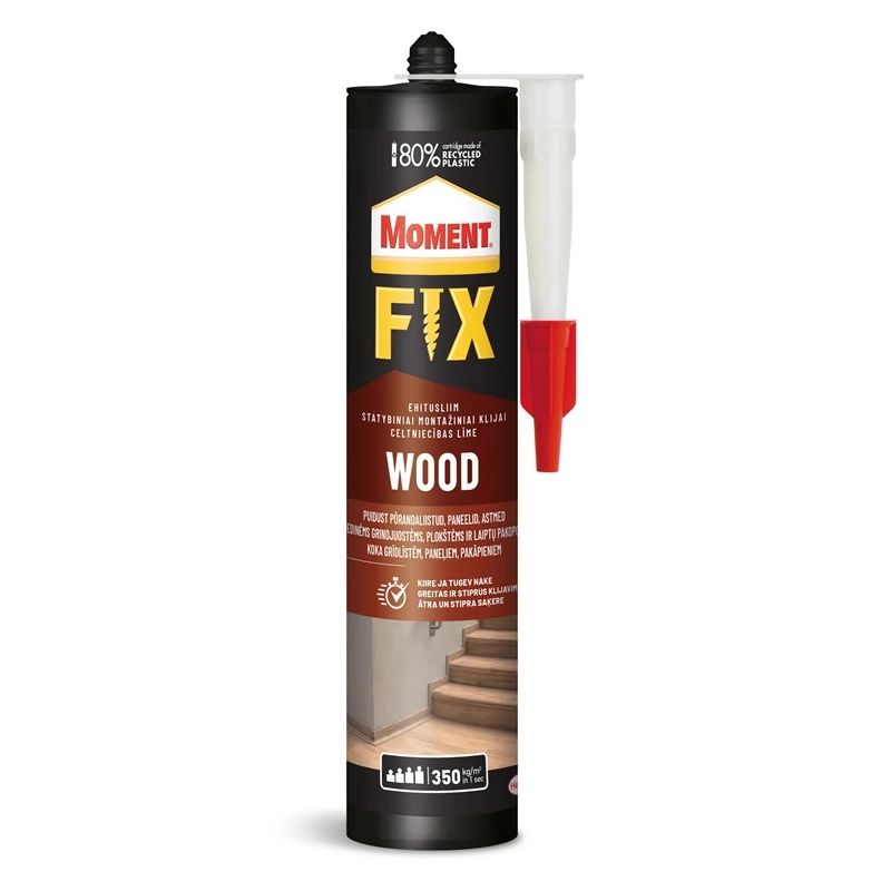 Līme komplekti Moment Fix Wood. 385 g