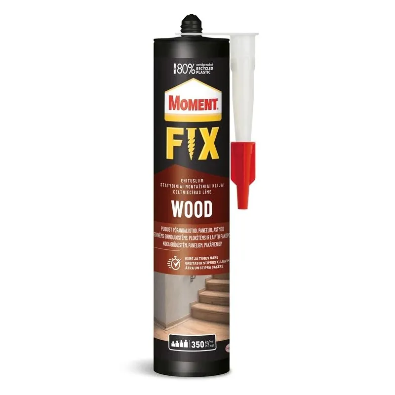 Klijai montažiniai Moment Fix Wood, 0.385 kg