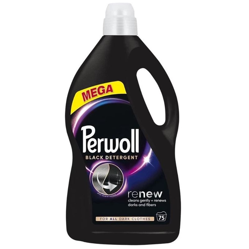 Detergent liquid perwoll black 75w 3.75l