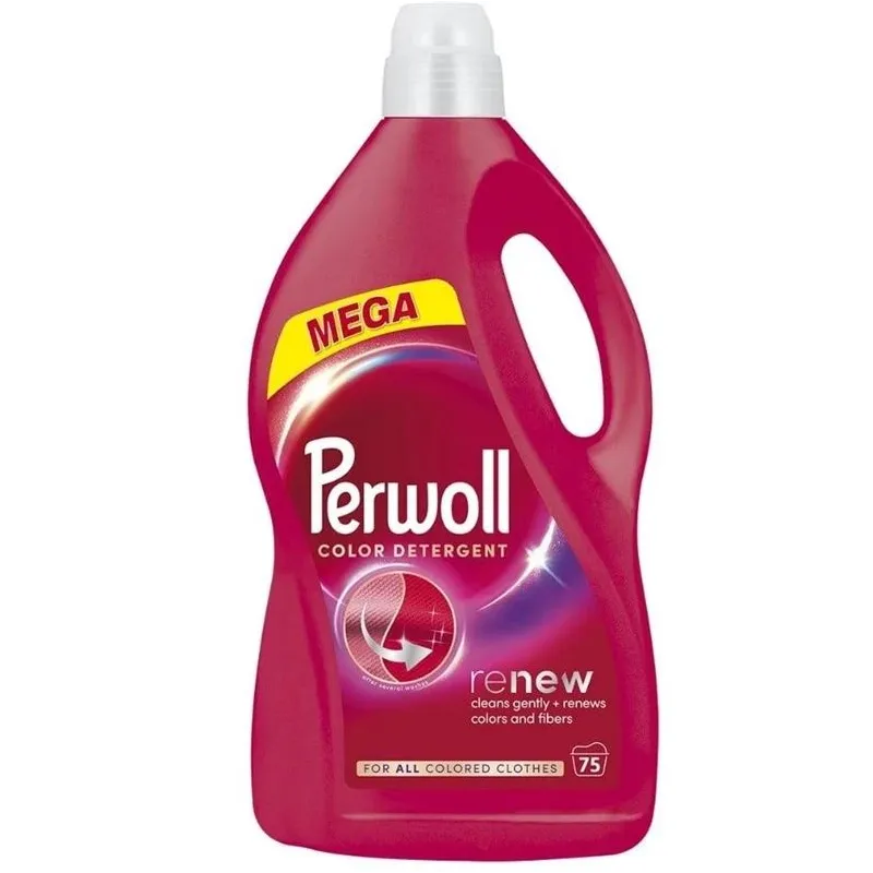 Šķidrs mazgāšanas līdzeklis Perwoll Color, 3.75 l