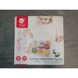 Уценённый товар - Деревянная головоломка - набор для нарезки овощей