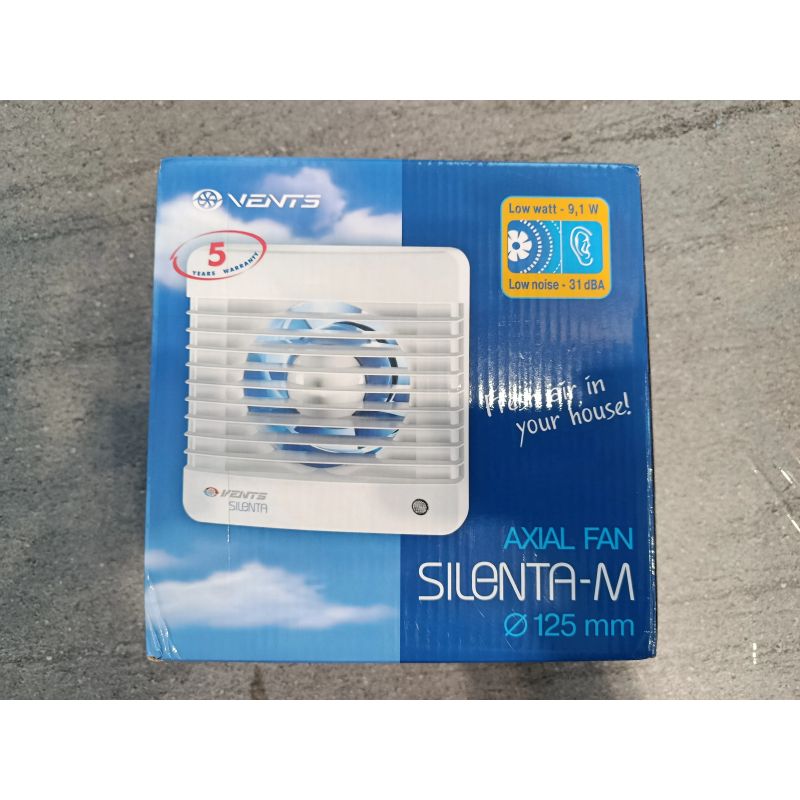 Nukainota prekė - Ventiliatorius Vents Silenta-M diam. 125mm