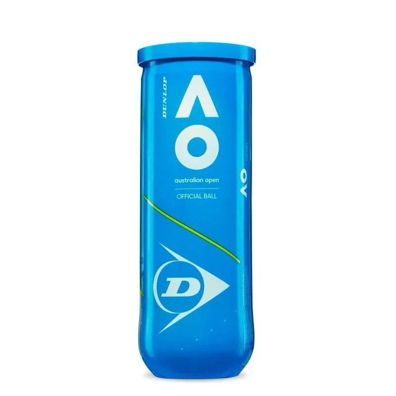 Tennisepallide komplekt Dunlop AUSTRALIAN OPEN, 3 tk