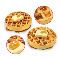 SLIME MART Kūrybinis gleivių rinkinys „Waffles“
