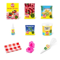 SLIME MART slime preparing set Shopping Bag Fruit Tart