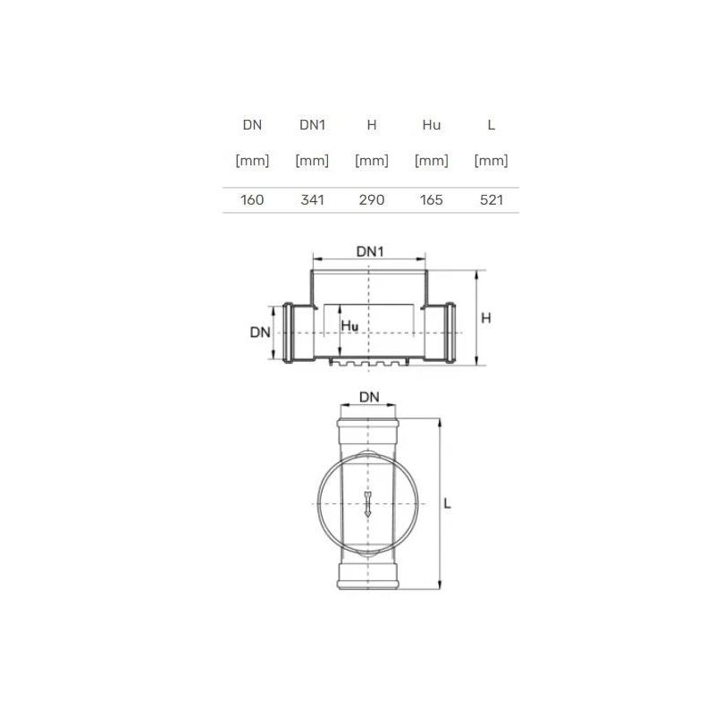 Akas pamatne D300-1. 110 mm