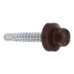 Pašvītņojošā skrūve WF. RAL8017. 4.8 mm x 19 mm. 250 gab.