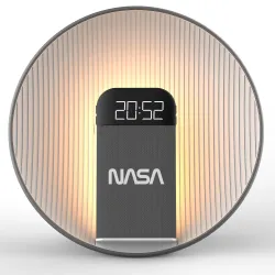 NASA SPC600 Bluetooth Speaker- Alarm Clock- Wireless Charger