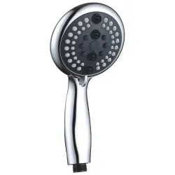 Dušas klausule AB 5 režīmi, hromēta-melna