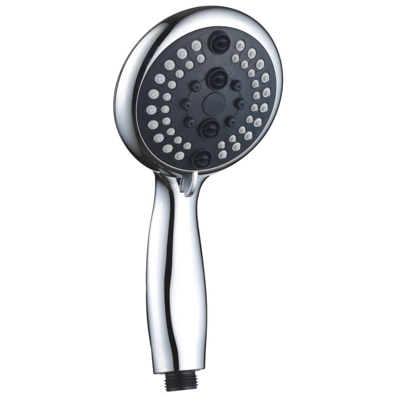 Dušas klausule AB 5 režīmi, hromēta-melna