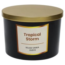 Svece no sojas vaska 400g, Tropical Storm