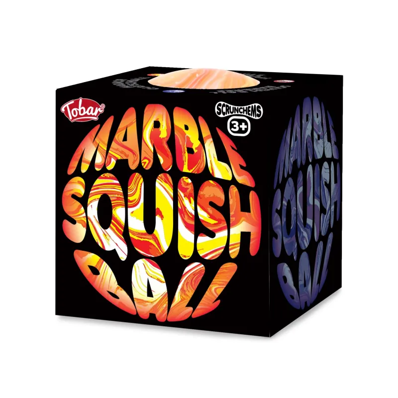 SCRUNCHEMS Spaidāmā marmora bumba